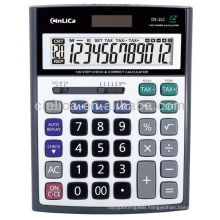 12 digital accountant electronic calculator, big size desktop calculator